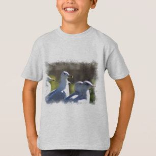 Camiseta Caivota em um trilho
