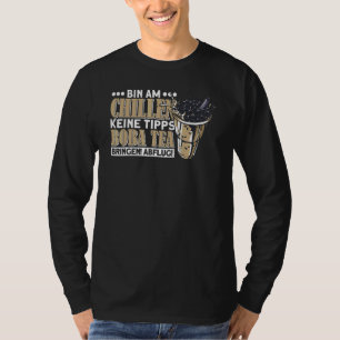 Camiseta Caixa Am Chillen, Sem Dicas Boba Tea Traga!