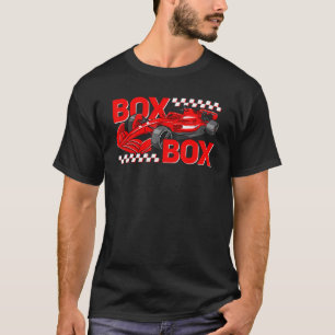Camiseta Caixa Caixa Chamada de Rádio Fórmula Corrida de Ca