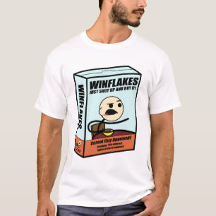 Camiseta Caixa da cara do cereal (cor)