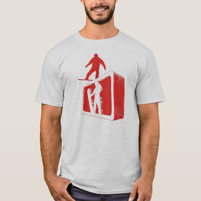 Camiseta caixa da neve (Frente)