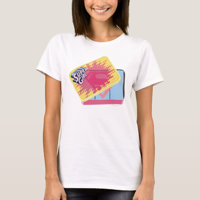 Camiseta Caixa da Supergirl (Frente)