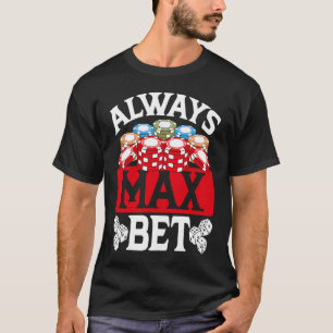 Camiseta Caixa de Alta Opção de Impressão sempre Máx.