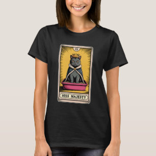 Camiseta Caixa de Areia para Gatos Carta Tarot do Gato Sua 