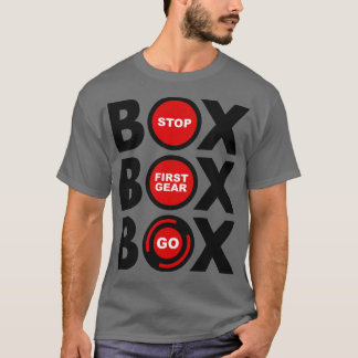 Camiseta Caixa de Caixa F1 Pitstop Design