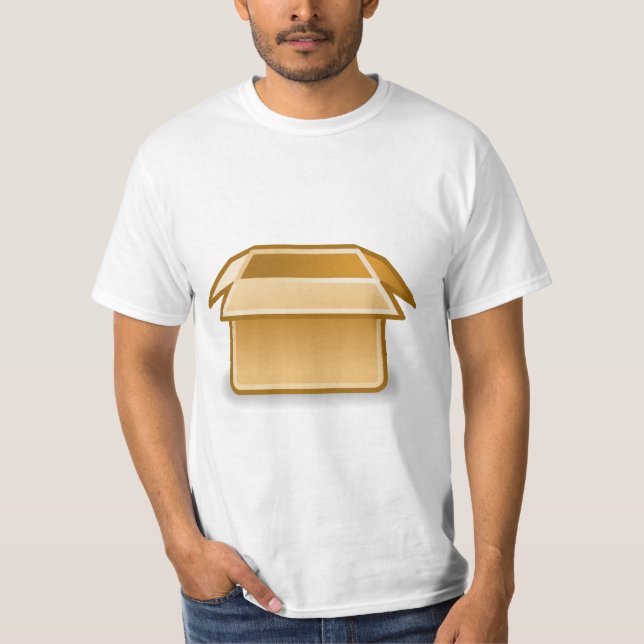 Camiseta Caixa de cartão vazia (Frente)
