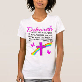 CAMISETA CAIXA DE CHUMBO E CROSS JEREMIAH 29:11 PERSONALIZA