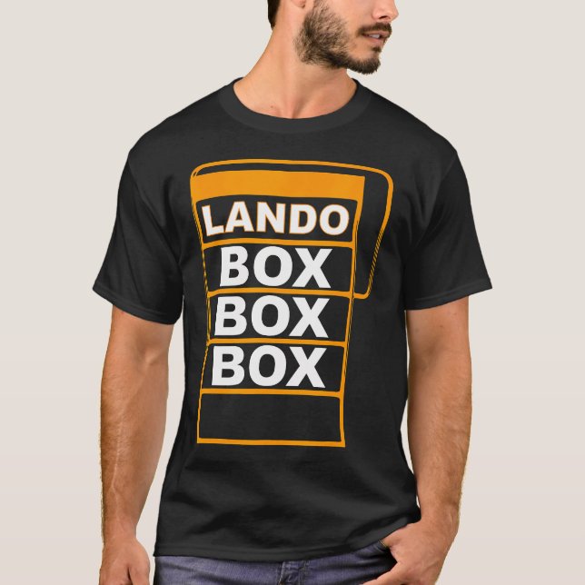 Camiseta Caixa de Corrida Tripulante Lando (Frente)