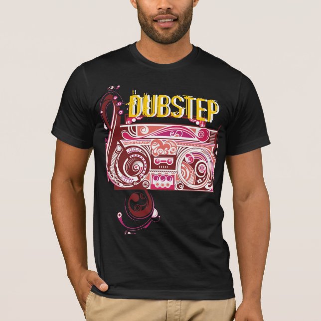 CAMISETA CAIXA DE CRESCIMENTO DE DUBSTEP (Frente)