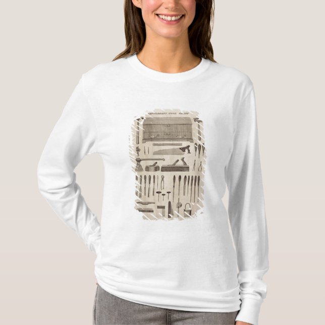 Camiseta Caixa de ferramenta de um cavalheiro, do catálogo (Frente)