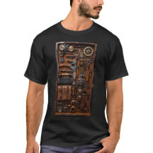 Caixa de ferramentas steampunk vertical