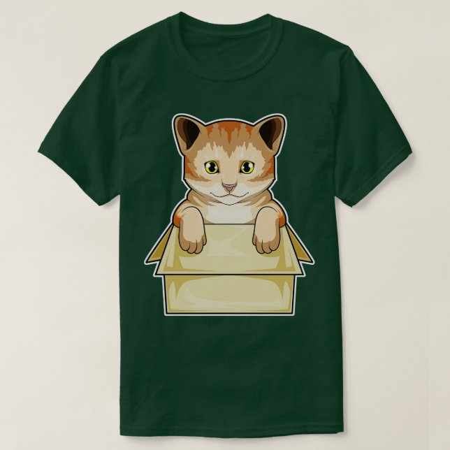 Camiseta Caixa de Gatos (Frente do Design)
