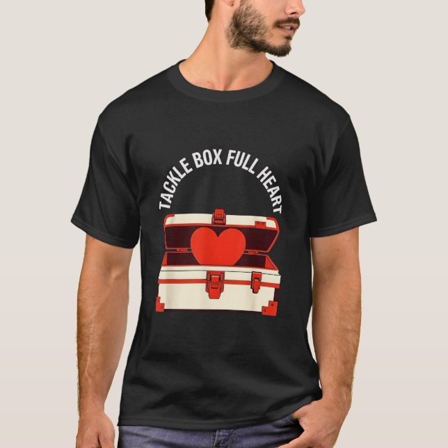 Camiseta Caixa de Iscas Coração Cheio  (Frente)