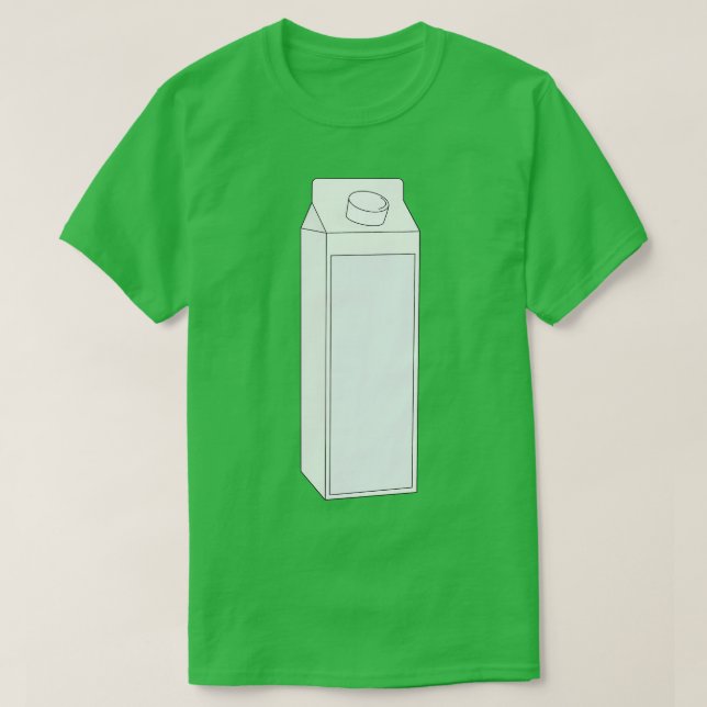 Camiseta Caixa de leite (Frente do Design)
