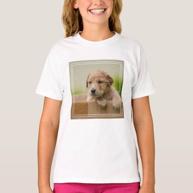 Camiseta Caixa de Ouro do Retriever (Frente)