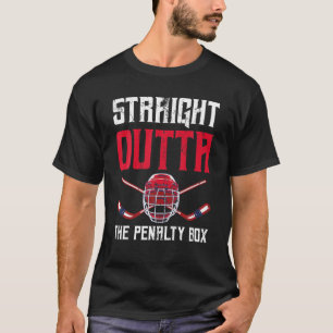 Camiseta Caixa de Penalidades do Jogador de Hóquei do Goal