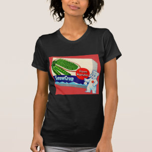 Camiseta Caixa de produtos hortícolas de ursinho, serraç