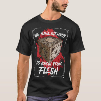 Camiseta Caixa de Puzzle Configuração Lamento Eternidade pa