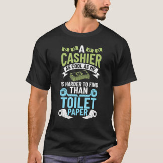 Camiseta Caixa de Retalho Caixa de Cobrador de Caixa do Cai