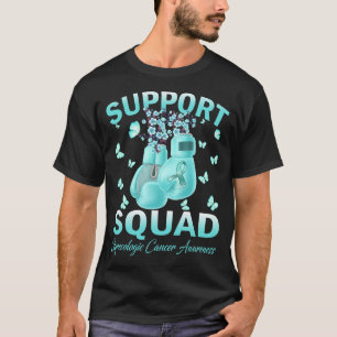 Camiseta Caixa de SENSIBILIZAÇÃO DO CANCER GYNECOLOGIC - Es