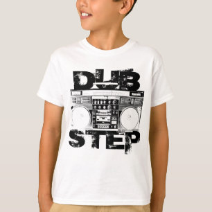 Camiseta Caixa de Som Preta Dubstep