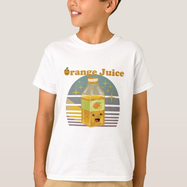 Camiseta Caixa de Sumo de Laranja (Frente)