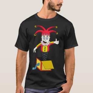 Camiseta Caixa de surpresa com palhaço