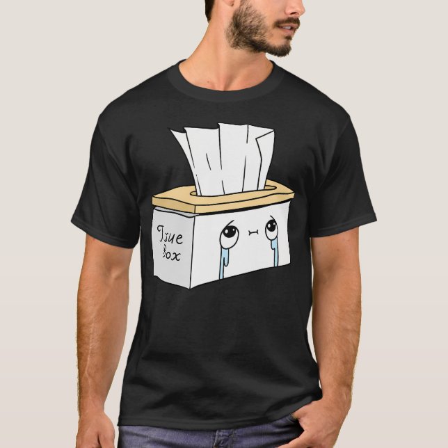 Camiseta Caixa de Tecido Triste (Frente)