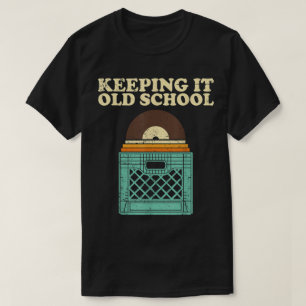 Camiseta Caixa de Vinil 'Mantendo o Estilo Antigo'