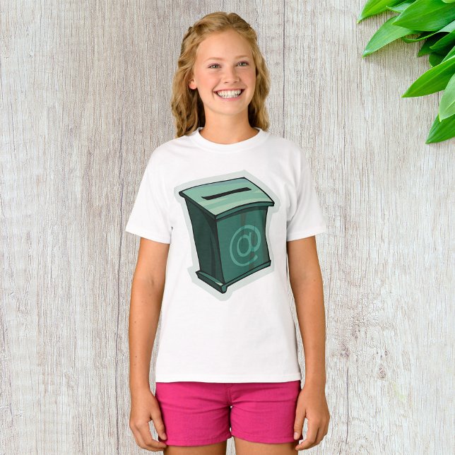 Camiseta Caixa de Votação Verde (Criador carregado)