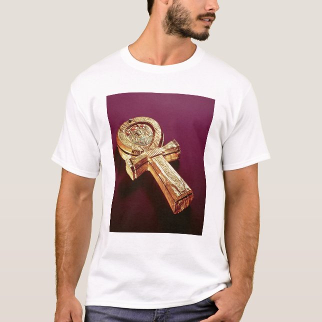 Camiseta Caixa do espelho sob a forma de um ankh 2 (Frente)
