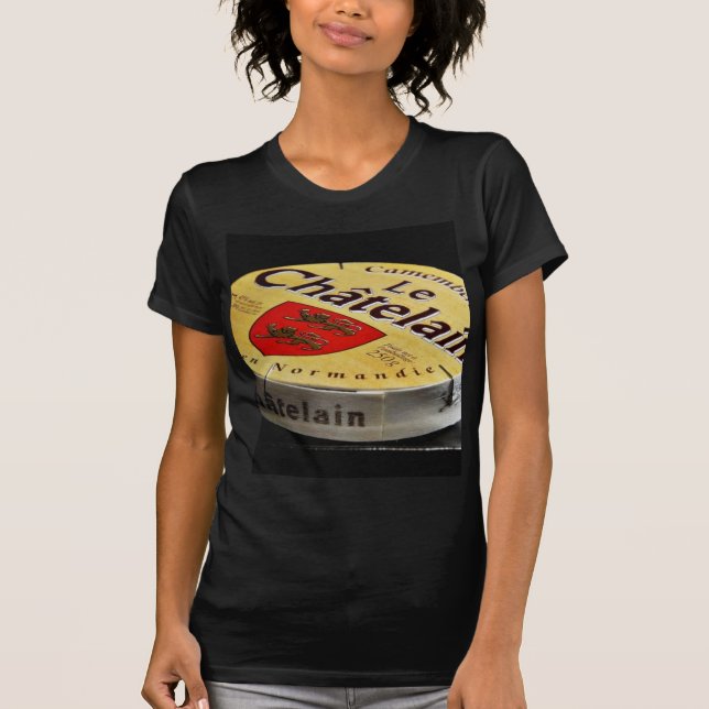 Camiseta Caixa do queijo do camembert (Frente)