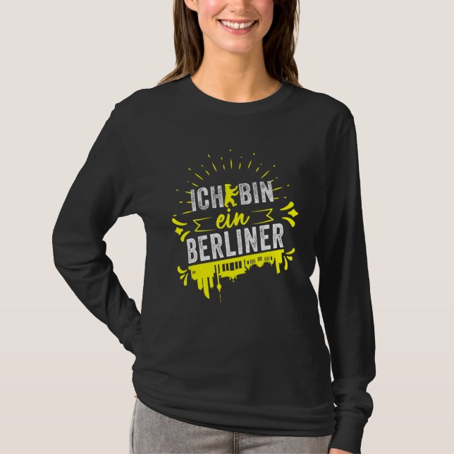 Camiseta Caixa Ich Ein Berliner Sweet Berlin Sightghts (Frente)