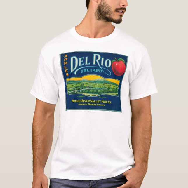 Camiseta Caixa LabelMedford de Del Rio Apple, OU (Frente)