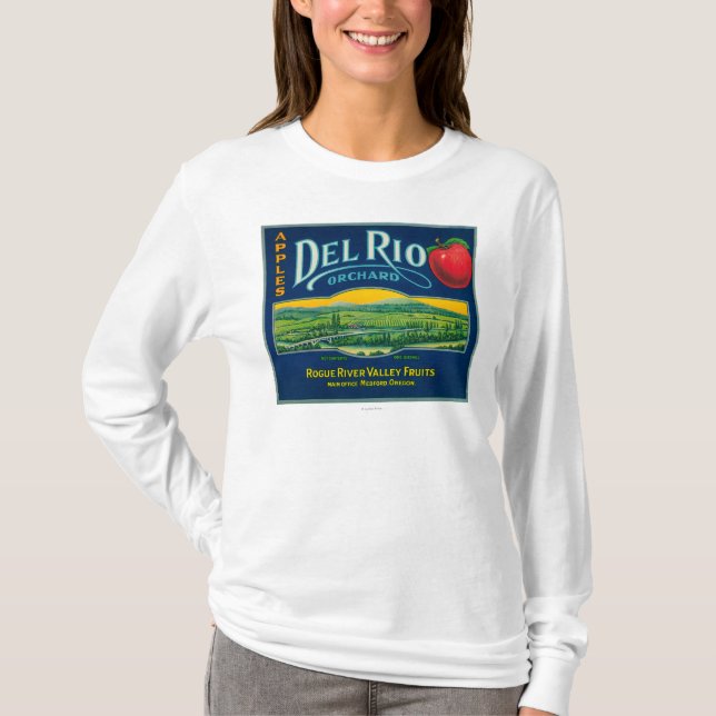 Camiseta Caixa LabelMedford de Del Rio Apple, OU (Frente)