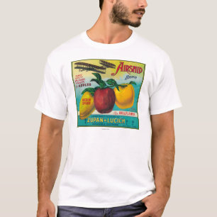 Camiseta Caixa LabelWatsonville de Apple do dirigível, CA