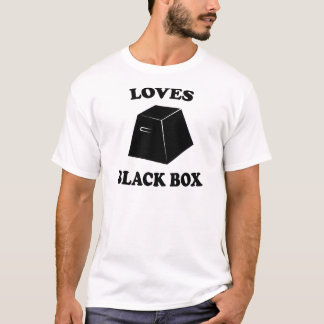 Camiseta Caixa negra dos amores