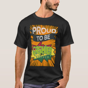 Camiseta Caixa orgulhoso cidadão Profissão carreira trabalh