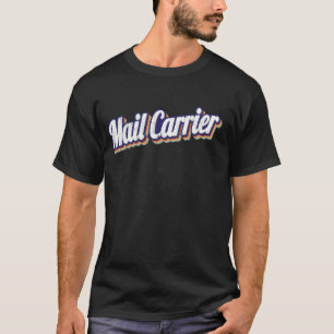 Camiseta caixa postal da dama do esquadrão bonitinho para a