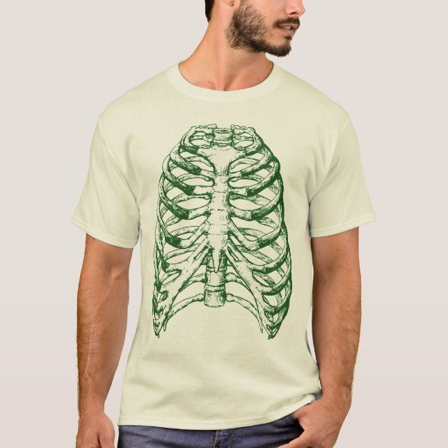 Camiseta Caixa torácica (Frente)