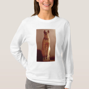 Camiseta Caixão de um gato protegido pela deusa Bastet (p