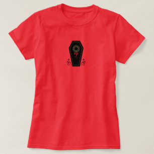 Camiseta Caixão do feriado do vampiro