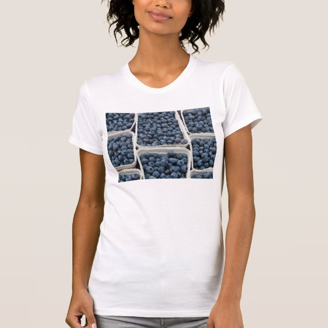 Camiseta Caixas do mirtilo (Frente)