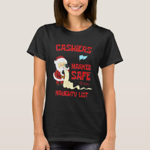 Camiseta Caixas Marcados como Seguros da Lista de Travessos