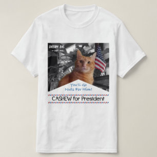 Camiseta Caju para o presidente