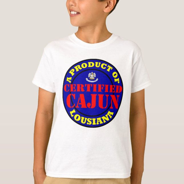 CAMISETA CAJUN CERTIFICADO (Frente)