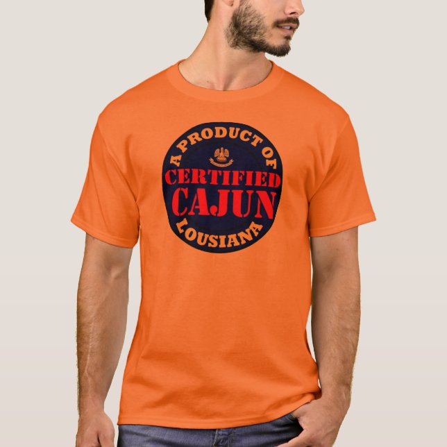 CAMISETA CAJUN CERTIFICADO (Frente)