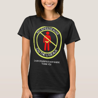 Camiseta Cajun Cruzando Sem Speedeauxs Nos Homens Lideaux