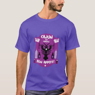 Camiseta Cajun e Creole Cooks