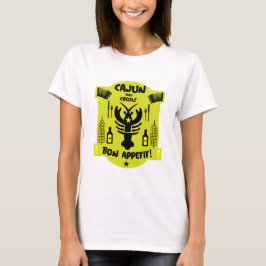 Camiseta Cajun e Creole Cooks